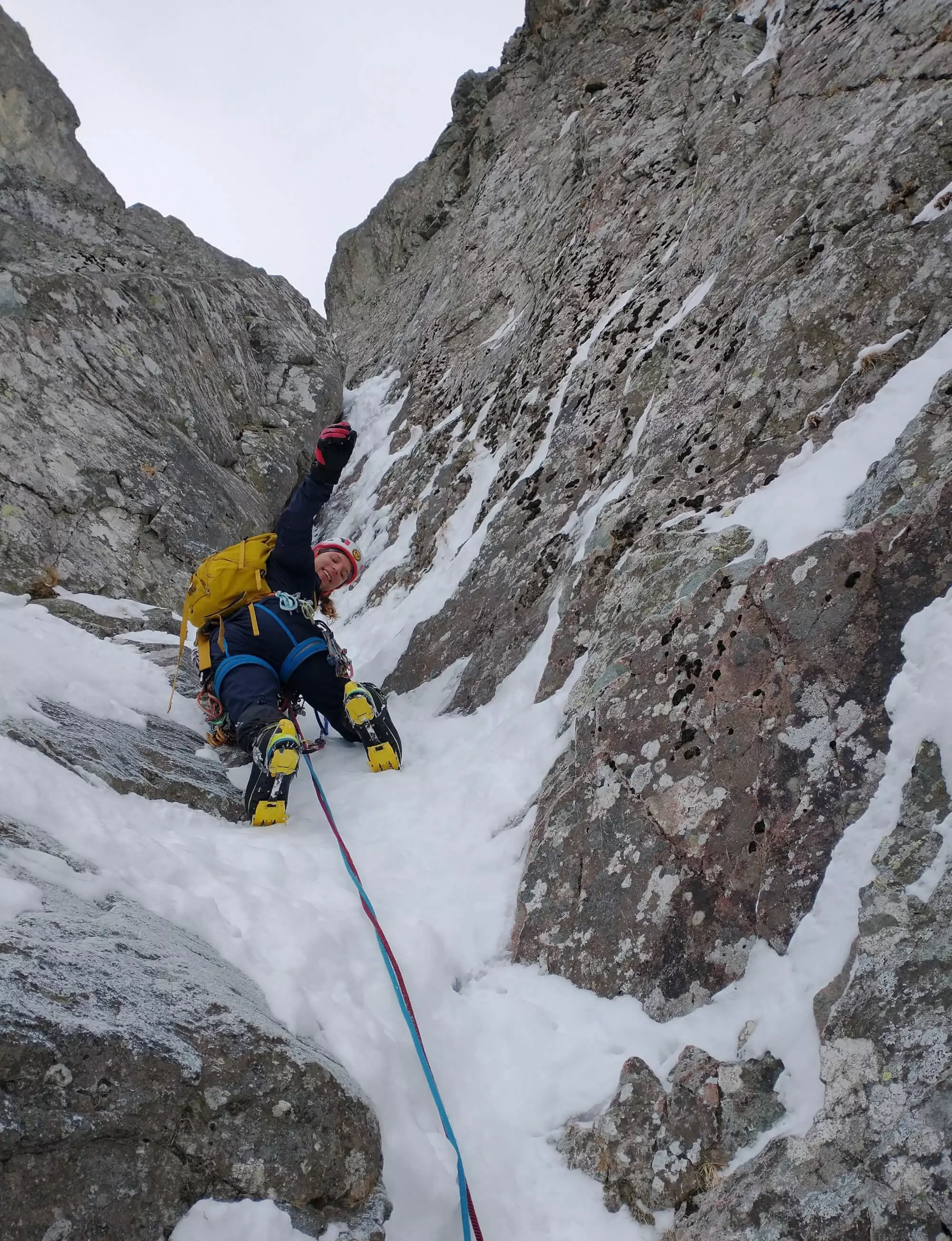 Weberovka 4. délka, Malý Kežmarský štít