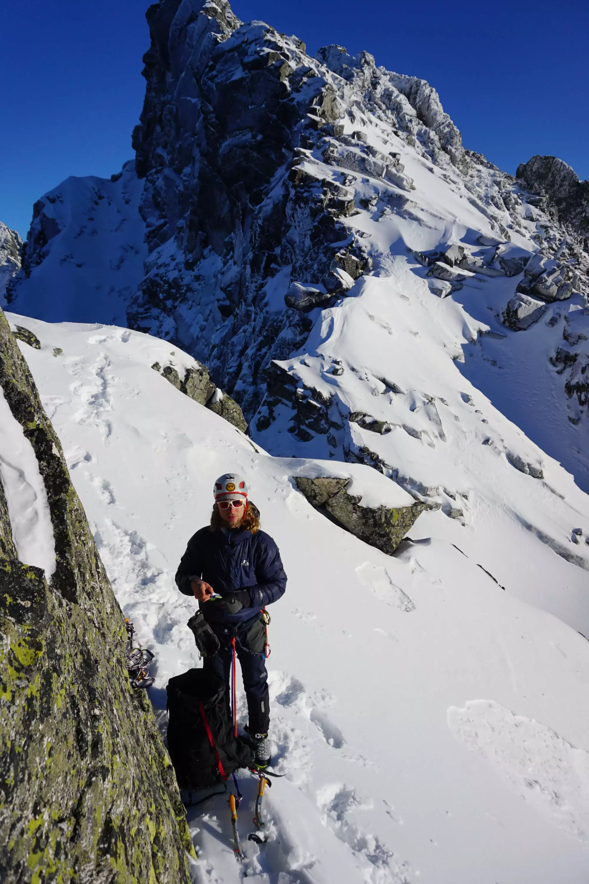 Ríglovo sedlo - vrchol Javoráků