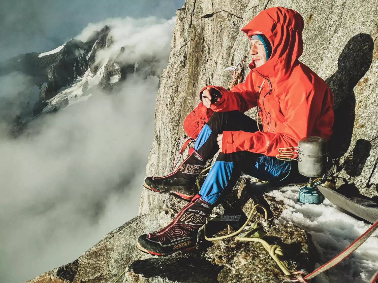 Šimon v steňe Velkých Jorrasů