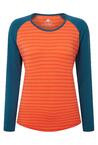 ME-007396_Redline_LS_Womens_Tee_Me-01911_Mandarin_Stripe_Maj - Large