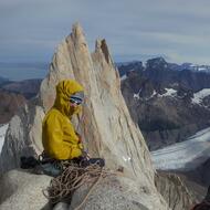 Vrchol Rafaelu Juarezu v pozadi Exupery