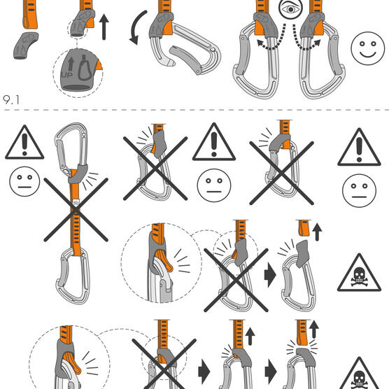 karabiny-expres fixator smycky