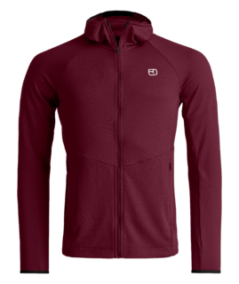 87105-36201-FLEECE_LIGHT_GRID_HOODY_M_red_malbec-B-01