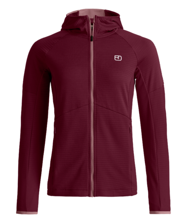 87106-36201-FLEECE_LIGHT_GRID_HOODY_W_red_malbec-B-01