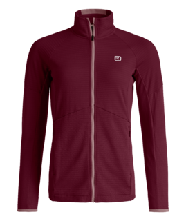 87108-36201-FLEECE_LIGHT_GRID_JACKET_W_red_malbec-B-01