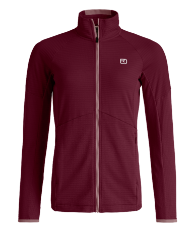 87108-36201-FLEECE_LIGHT_GRID_JACKET_W_red_malbec-B-01