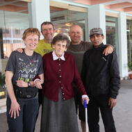 Spolu s Nives, Romanom a Miss Hawley v Káthmandu v roku 2012