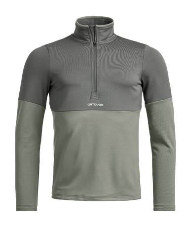 87141-63101-FLEECE_LIGHT_ZIP_NECK_M_green_sage-B-01