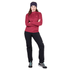ME-007463_Cerrig_Women's_LS_Zip_T_Me-02314_Maroon-20 - Medium
