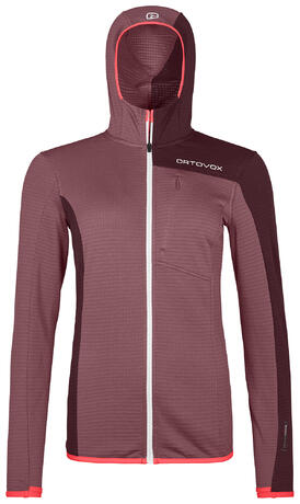 87057-34701-FLEECE_LIGHT_GRID_HOODED_JKT_W_mountain_rose-B-01